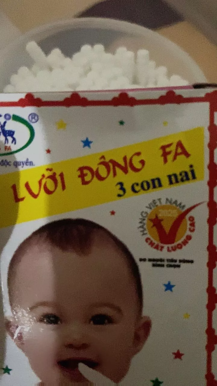 Rơ lưỡi Đông Fa cho bé