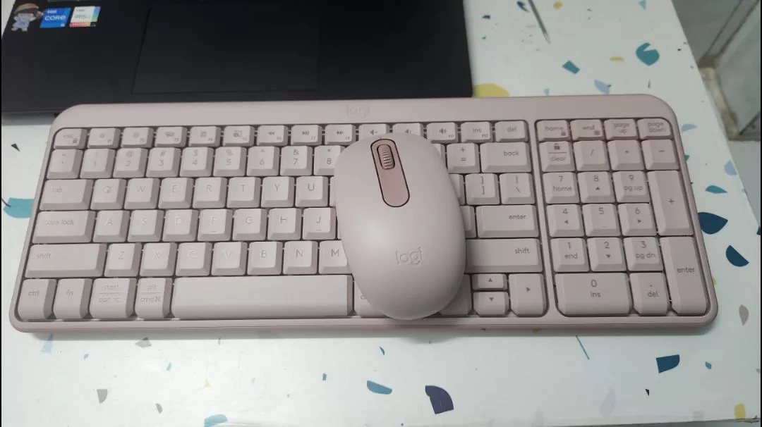 Combo Bàn phím & chuột không dây Bluetooth Logitech MK250 - dễ kết nối, thiết lập, thiết kế nhỏ gọn