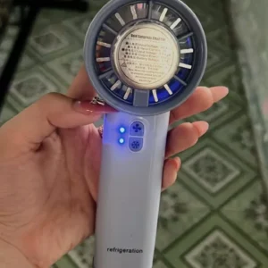 ( Loại 1) Quạt cầm tay mini gấp gọn 5 cấp độ, sạc pin tiện dụng, nhỏ gọn, dễ mang đi
