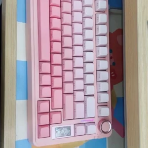 Bàn phím cơ không dây AULA S75 PRO - Màn hình TFT - 3 mode - Full foam - Led RGB - Có núm xoay