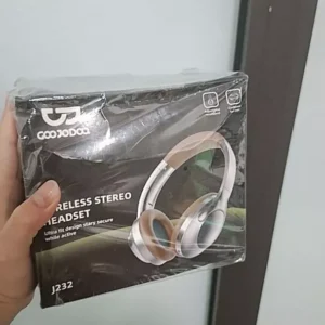 Tai nghe Bluetooth GOOJODOQ Chất lượng âm thanh tuyệt vời, giảm tiếng ồn thiết kế có thể gập lại và nhẹ tai nghe di động