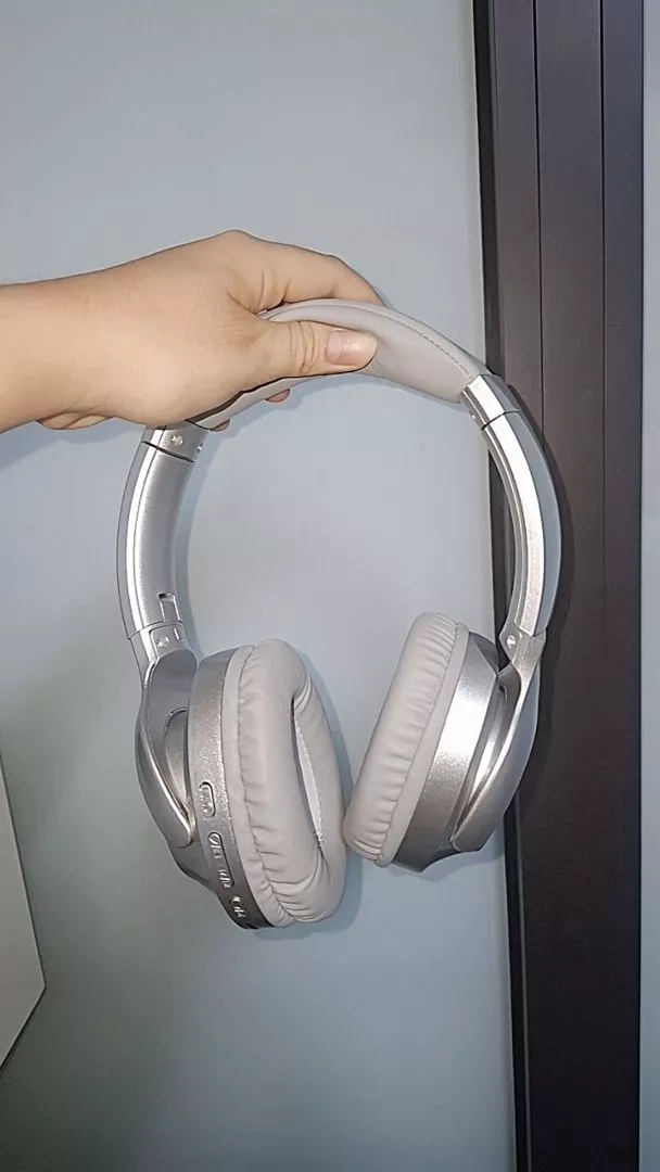 Tai nghe Bluetooth GOOJODOQ Chất lượng âm thanh tuyệt vời, giảm tiếng ồn thiết kế có thể gập lại và nhẹ tai nghe di động