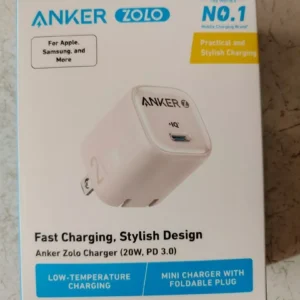 Củ sạc nhanh Anker Zolo GaN 20W/30W | 1 cổng USB-C | Sạc nhanh Power IQ 3.0 | Chân gập gấp gọn tiện lợi - A2699/8