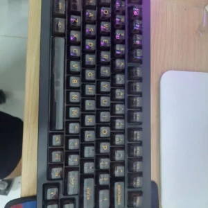 Bàn phím cơ AKKO 5075B Plus 3 MODE RGB LED Transparent ASA Black Piano Pro BH 12 tháng