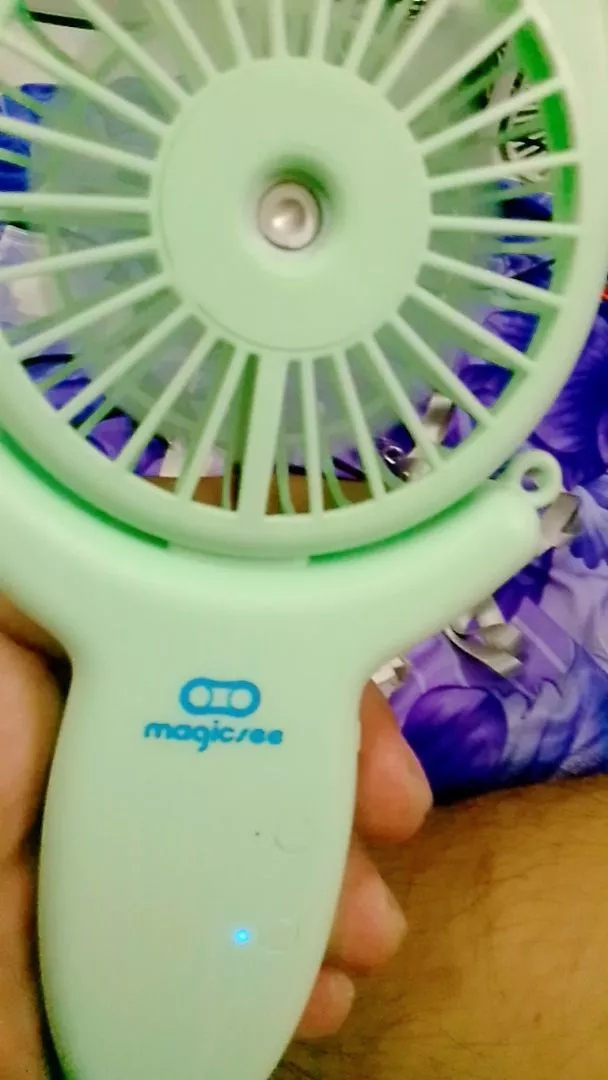 Quạt phun sương cầm tay mini đa năng Magicsee tích hợp 6 trong 1