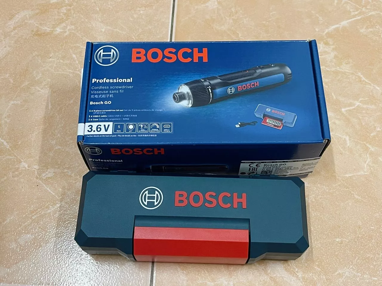 Máy vặn vít pin Bosch Go 3