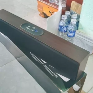 Loa Bluetooth GOOJODOQ hỗ trợ bốn chế độ phát lại và kết nối có dây Loa nhỏ gọn di động vân gỗ đẹp