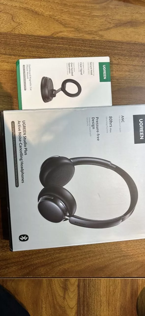 Tai nghe Bluetooth Y2k cổ điển UGREEN Studio Plus, ANC khử tiếng ồn -25dB, Bluetooth 6.0, thời lượng pin đến 80 giờ, thập niên 80 cho quà tặng bé gái