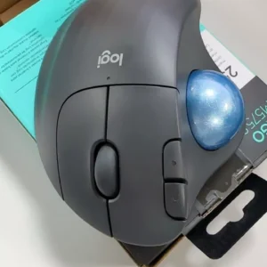 Chuột không dây Công Thái Học Logitech Ergo M575s Silent - Bluetooth, Giảm ồn, Trackball ngón cái