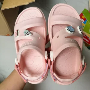 Giày Sandal Bé Trai Bé Gái FX Chất Nhựa Đúc Cao Cấp Chống Trơn Trượt, Không Thấm Nước Shondo Nhiều Màu