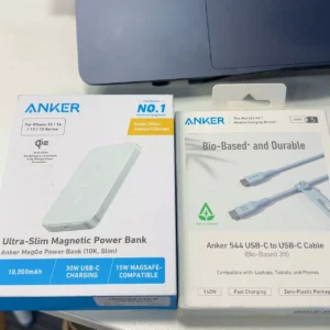 Sạc Dự Phòng Từ Tính Anker MagGo 10.00mAh 15W | Đạt chuẩn Qi2 | Siêu mỏng nhẹ | Cho iP12 trở lên - A1664