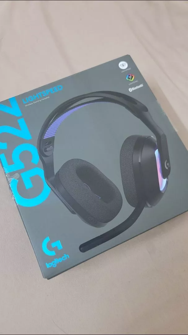 Tai nghe Gaming không dây Logitech G522 LIGHTSPEED - LIGHTSYNC RGB, Kết nối 3 chế độ