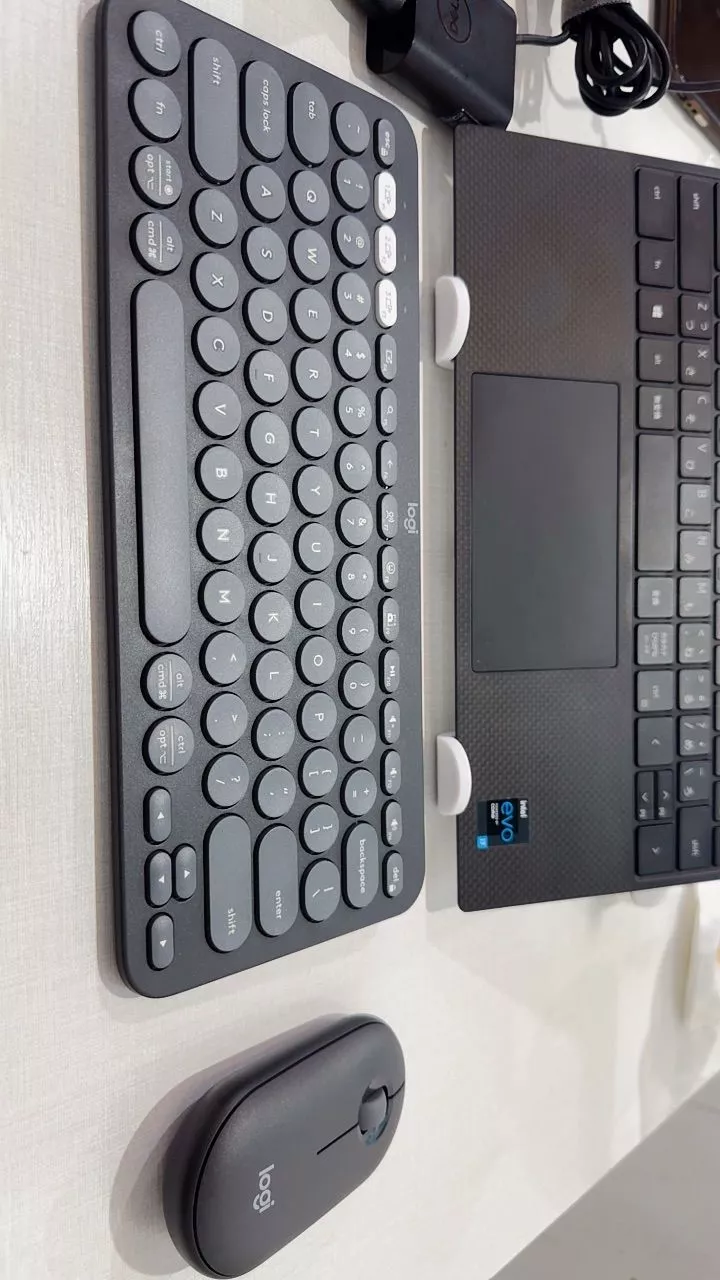 Pebble 2 Combo, Bàn phím Bluetooth Logitech K380s và chuột Logitech M350s - Yên tĩnh, Easy-Switch