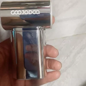 GOOJODOQ Quạt Mini GFS017 Gió di động mạnh 100 bánh tốc độ gió Quạt cầm tay Turbo có thể điều chỉnh tốc độ cao 20000rpm cho thể thao ngoài trời