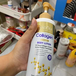 Sữa Dưỡng Thể Collagen Tinh Chất Vàng 300g Ngăn Ngừa Lão Hóa, Trắng Da Peach & Petal