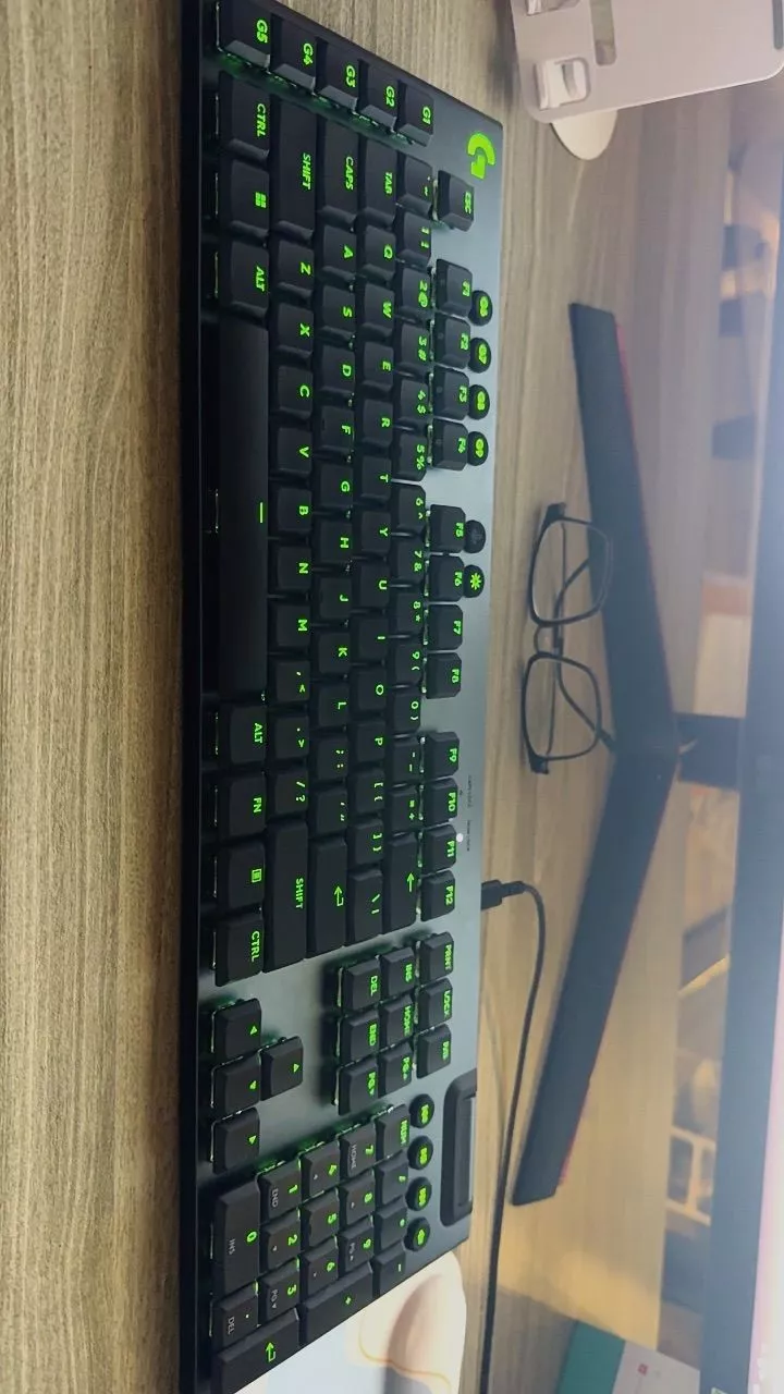 Bàn phím cơ Gaming có dây Lowprofile Logitech G G915 X Fullsize, Mũ phím PBT, nút lập trình, RGB