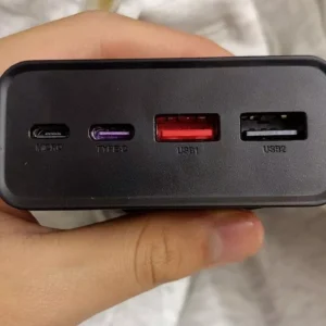 GOOJODOQ Mini Sạc dự phòng 2024 Sạc nhanh 22,5w, Màn hình hiển thị pin 20000 mah, đèn pin độ sáng cao Phụ kiện sạc pin