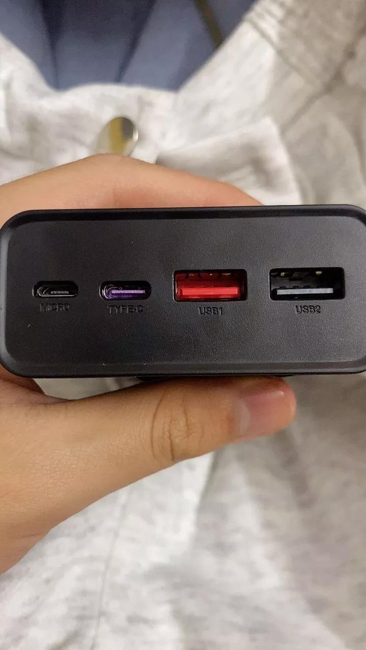 GOOJODOQ Mini Sạc dự phòng 2024 Sạc nhanh 22,5w, Màn hình hiển thị pin 20000 mah, đèn pin độ sáng cao Phụ kiện sạc pin