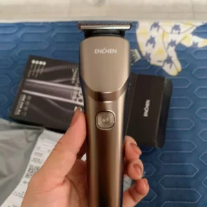 Tông đơ cắt tóc Enchen Beardo 2 tốc độ cao, lưỡi thép không gỉ, tặng 4 cử tạo kiểu - BH 12 tháng