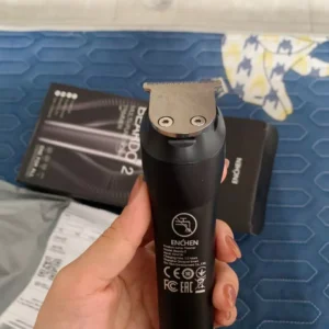 Tông đơ cắt tóc Enchen Beardo 2 tốc độ cao, lưỡi thép không gỉ, tặng 4 cử tạo kiểu - BH 12 tháng