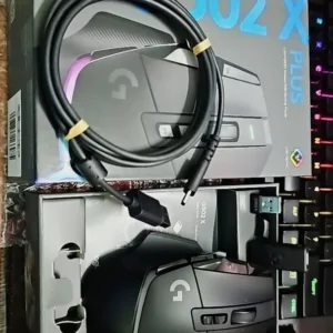 Chuột gaming không dây Logitech G G502 X PLUS LIGHTSPEED LIGHTFORCE Hybrid RGB Lightsync