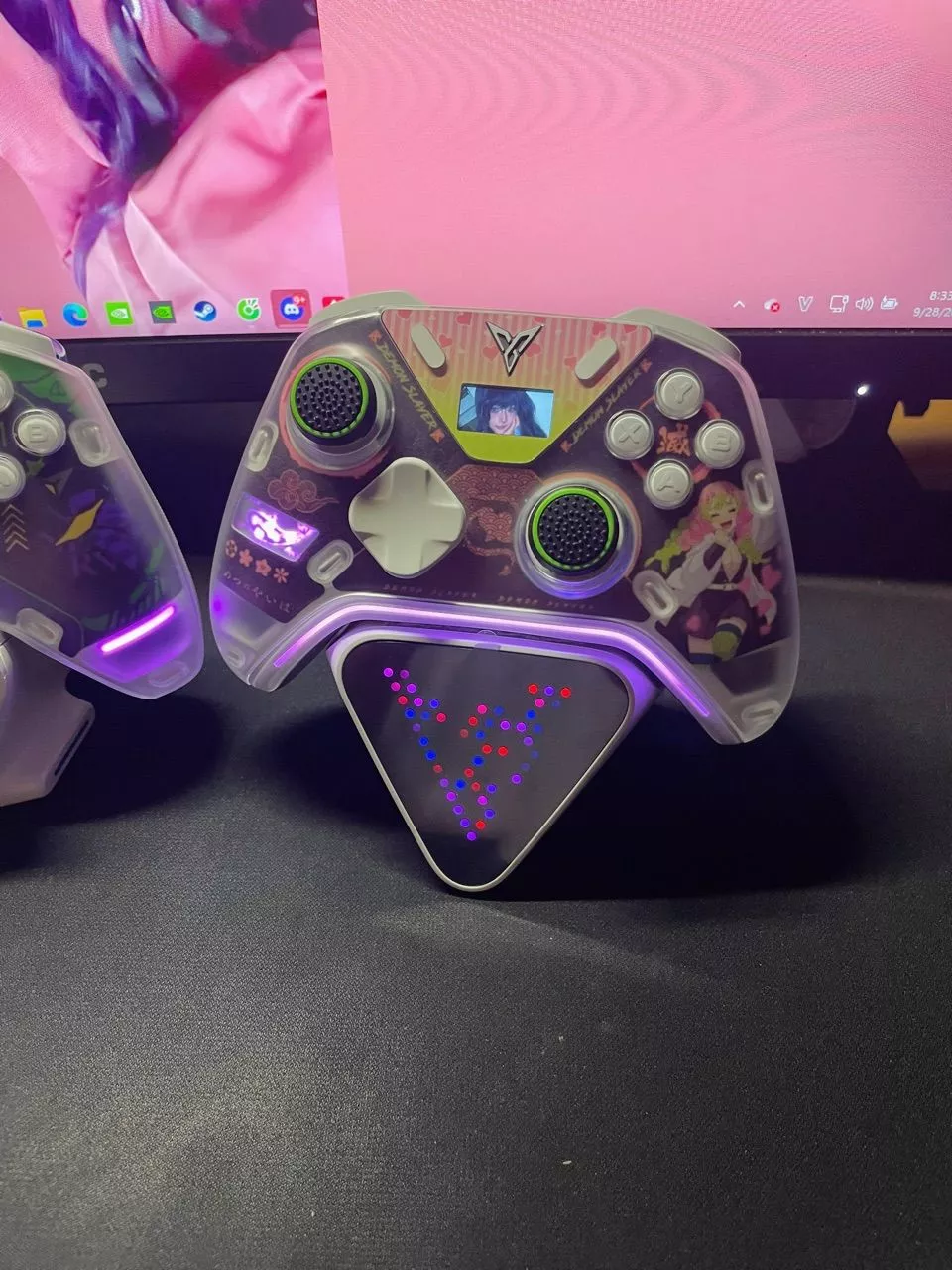 Miếng Dán Decal Cao Cấp Cho Flydigi Apex 5 Elite – EVA-01, EVA-02, MiKu, Wuchang, Demon Slayer, ZZZ