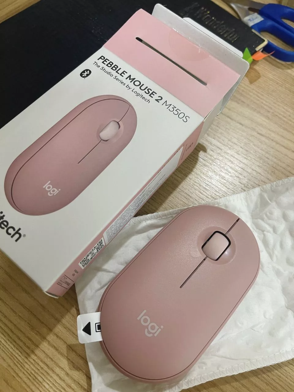 Chuột Bluetooth Logitech M350s Pebble 2 Silent - Mỏng nhẹ, Nút tùy chỉnh, Easy-Switch, 4000DPI