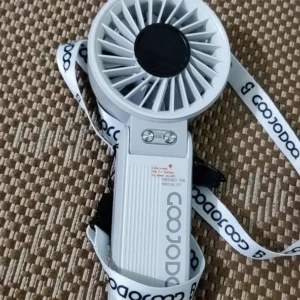 GOOJODOQ Quạt năng lượng mặt trời Mini có thể gập lại 3600 mAh Turbo Jet có thể sạc lại cầm tay Gió mạnh GFS014