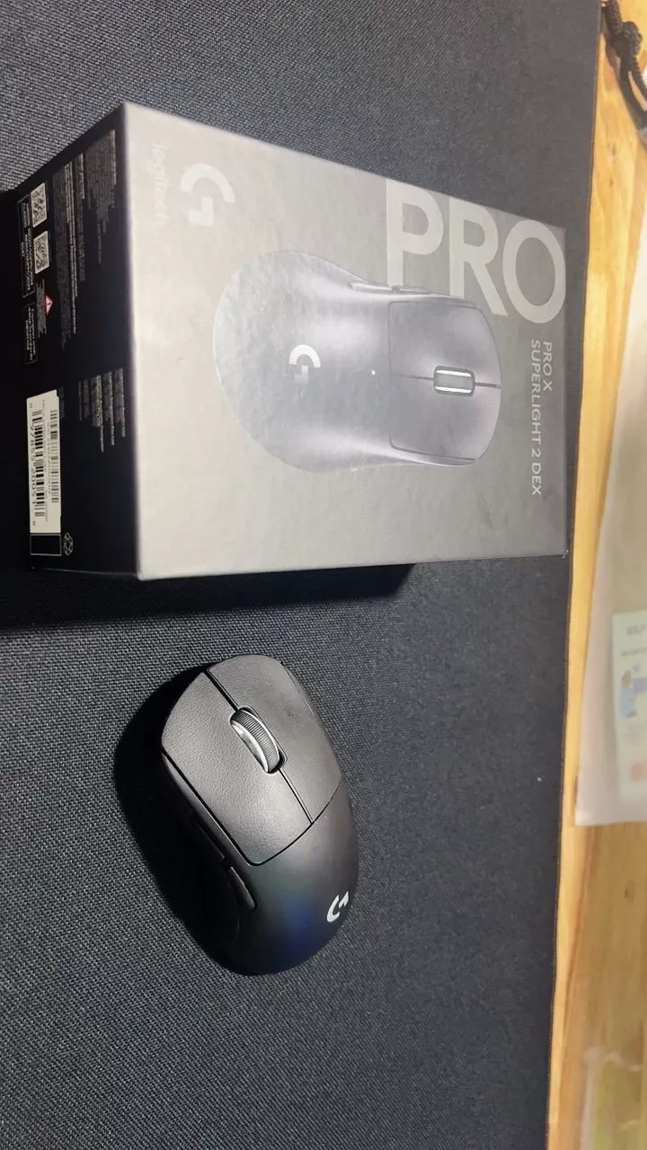 Chuột Gaming không dây Logitech G PRO X SUPERLIGHT 2 DEX LIGHTSPEED, Nhẹ 60g, Hero 2, 32k DPI, USB-C