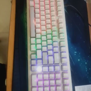 Bàn phím cơ Ajazz AK980 - 3 Mode kết nối - Led RGB- Gasket Mount - Pin 8000Mah