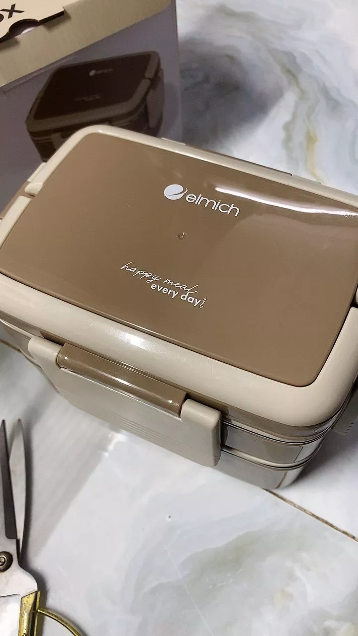 Hộp cơm 2 tầng inox 304 Elmich EL8313 dung tích 1.5L