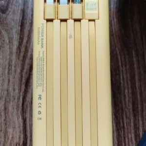 Sạc điện thoại 120W dung lượng 50.000mAh, sạc nhanh PD 22.5W, kèm 4 cáp sạc, có đèn led - AUDIO365