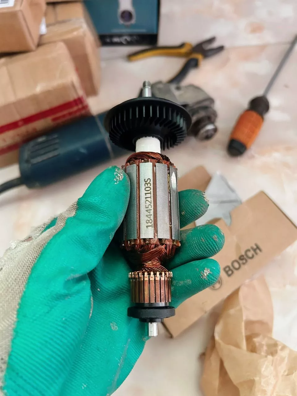 Rotor phụ tùng máy Bosch chất lượng chuẩn Đức