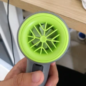 [Mới 2025]Quạt cầm tay mini Goojodoq tốc độ cao, điều chỉnh vô hạn 100 cấp độ, làm mát nhanh với miếng đệm chườm lạnh