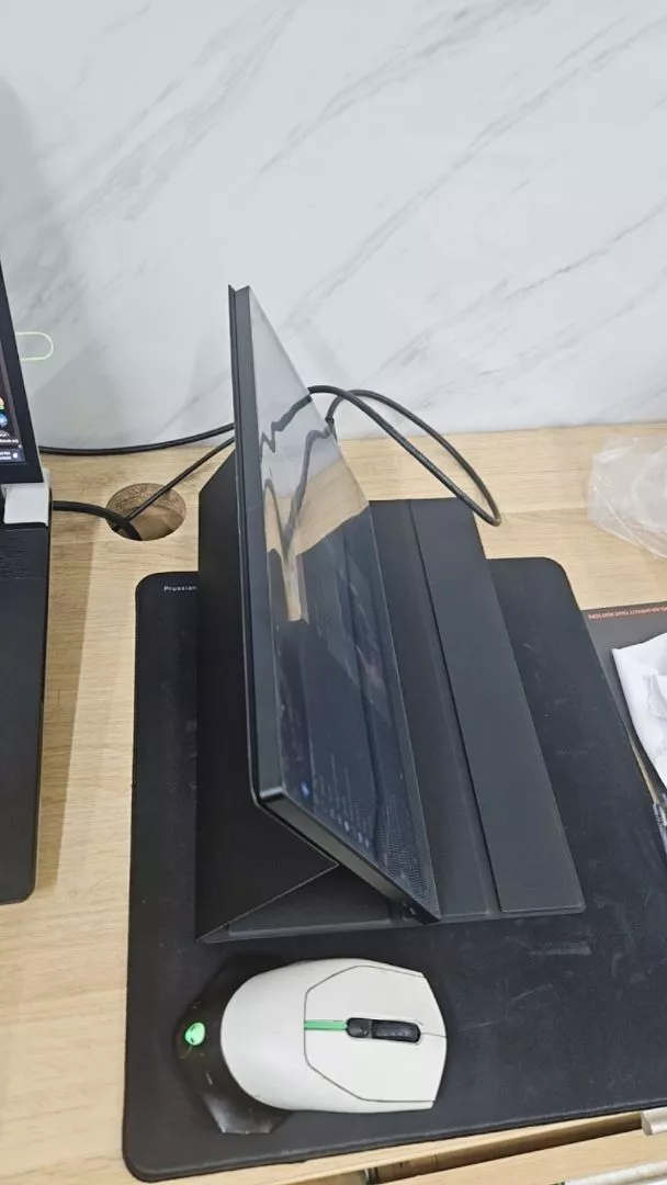 Bảo hành chính hãng GOOJODOQ màn hình di động chơi gaming 18,5 inch góc rộng IPS 1080P FHD thiết kế