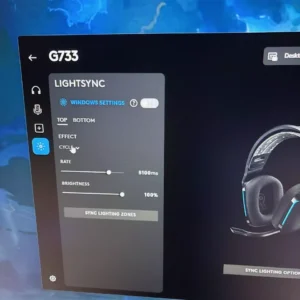 Tai nghe Logitech G733 LIGHTSPEED Wireless (Không dây/ 2.4 Ghz/ RGB)