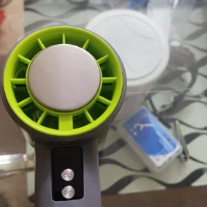 Mới Quạt mini tốc độ cao GOOJODOQ 100 tốc độ năm có màn hình LED kỹ thuật số lạnh như băng, quạt turbo có thể điều chỉnh
