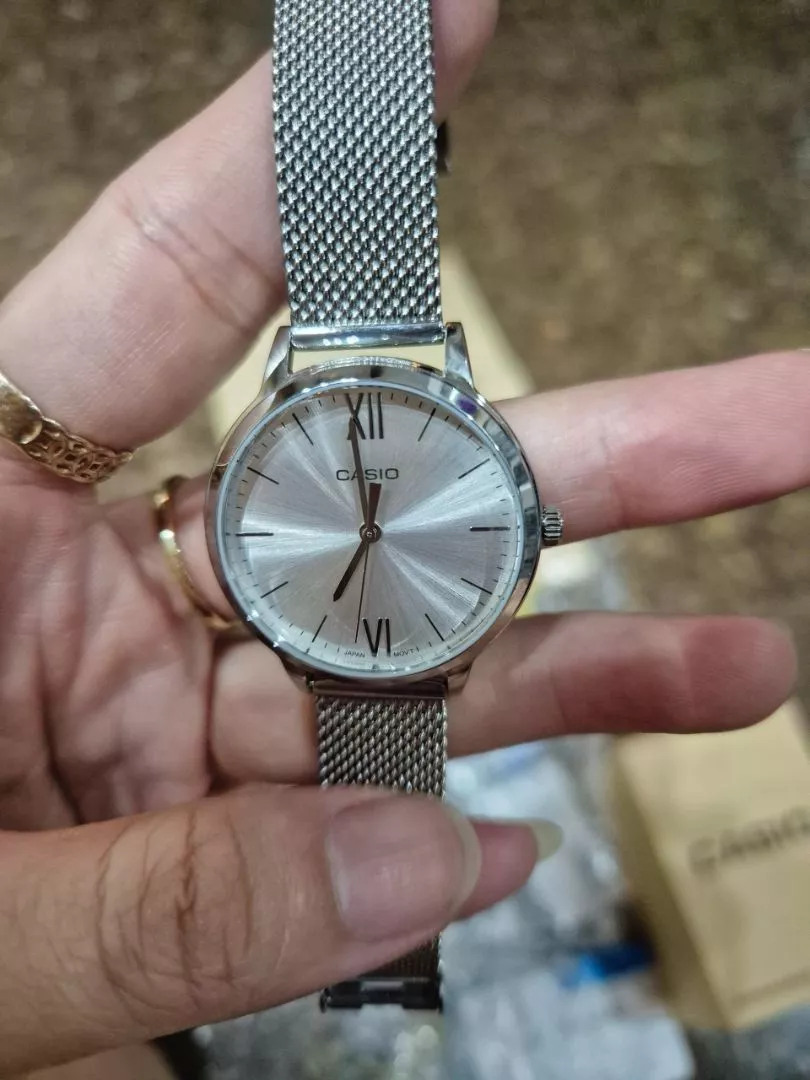 Đồng Hồ Nữ Dây Kim Loại Chính Hãng CASIO LTP-E157M-7ADF