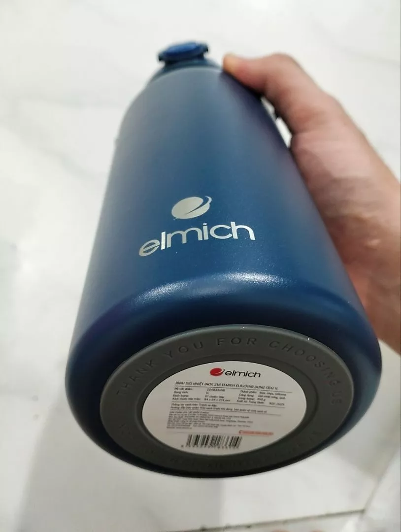 Bình giữ nhiệt inox 316 Elmich EL8331 dung tích 1L