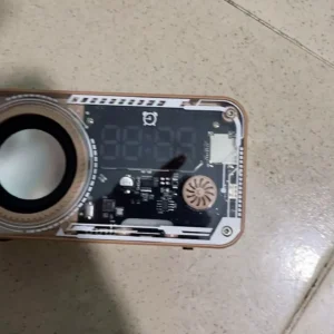 Loa không dây Bluetooth 5.3 GOOJODOQ Thiết kế cơ học có màn hình LED hiển thị thời gian Loa di động