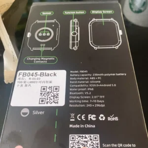 Đồng hồ thông minh thời trang GOOJODOQ: Mỏng và nhẹ, màn hình HD 2,01 inch, gọi điện qua Bluetooth và theo dõi sức khỏe