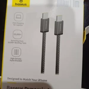 Cáp Baseus 100W PD USB C sang USB Type C cho Macbook Pro iPad Xiaomi Samsung