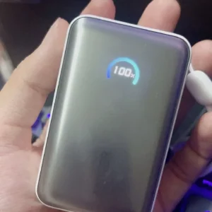Sạc dự phòng Anker Nano 10.000mAh | Sạc nhanh 45W | 2 cổng 1C1A | Tích hợp cáp USB-C rút gọn | Sạc 3 thiết bị - A1638