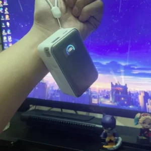 Sạc dự phòng Anker Nano 10.000mAh | Sạc nhanh 45W | 2 cổng 1C1A | Tích hợp cáp USB-C rút gọn | Sạc 3 thiết bị - A1638