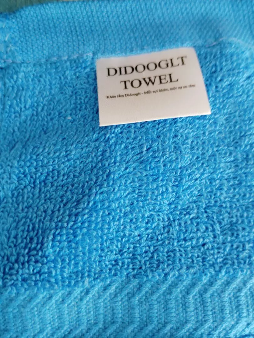 Khăn Tắm, Khăn Gội Đầu, Khăn Lau Mặt Didooglt Cotton 100% Cao Cấp Mềm Mịn, Thấm Hút, Không Ra Màu