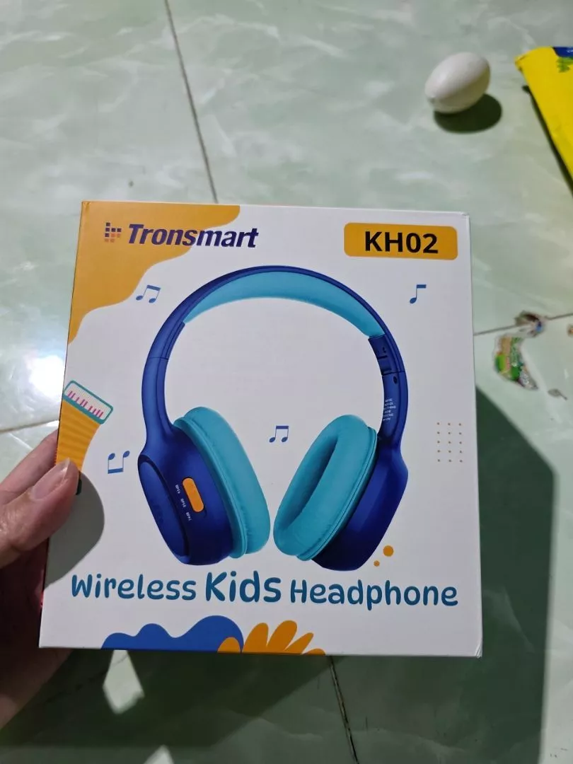 Tai nghe trẻ em Bluetooth Tronsmart KH02 V5.3 | 35 tiếng sử dụng | Giới hạn âm lượng an toàn | Bảo hành 12 tháng