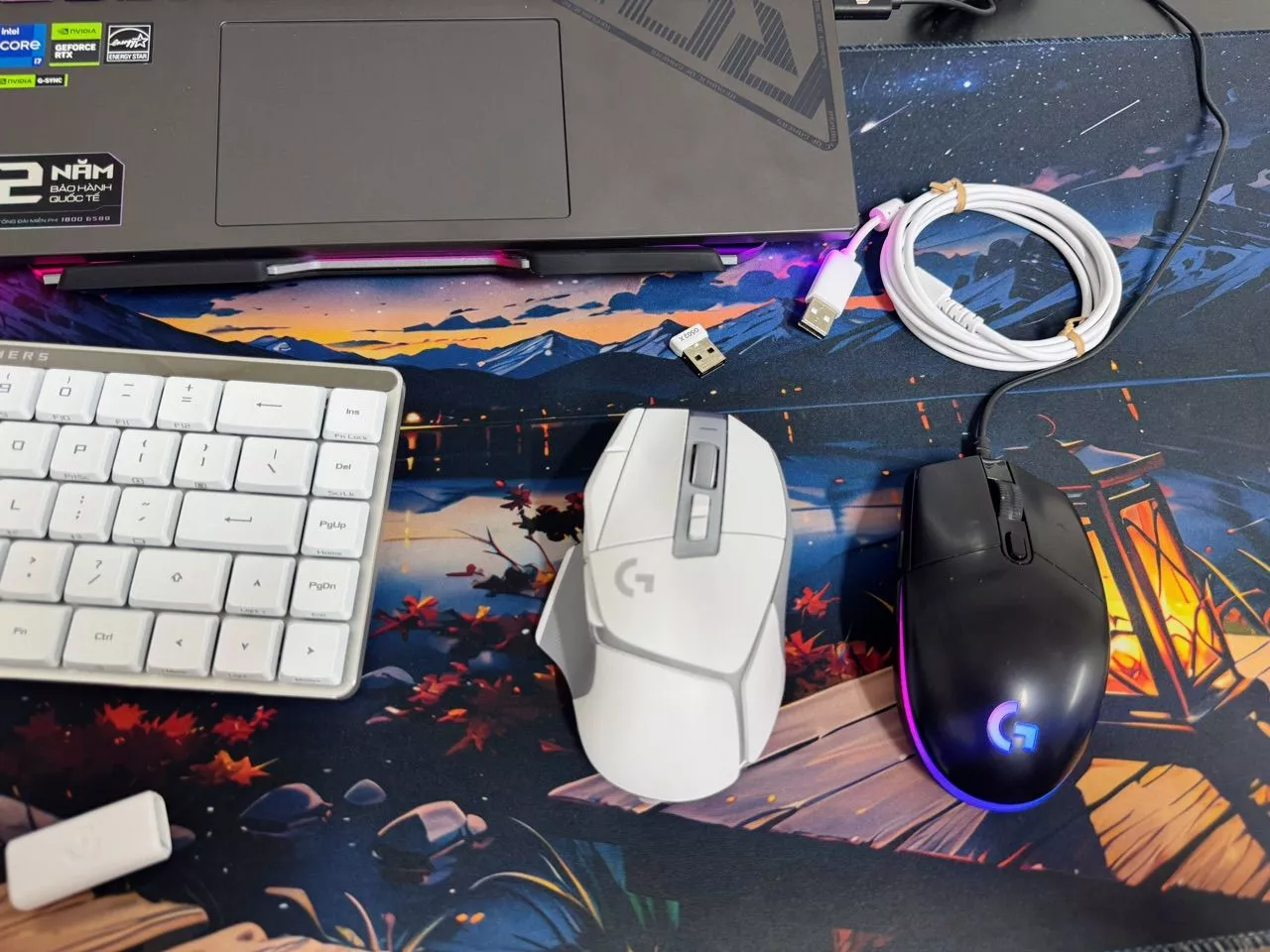 Chuột Logitech G502 X Plus LightSpeed Led RGB Hero 25K BH 24 tháng