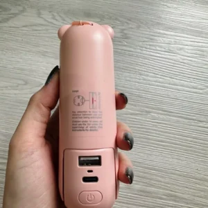Quạt Cầm Tay 3 in 1 JISULIFE F8X Plus 4500mAh Tích Hợp Sạc Dự Phòng - Đèn Pin Siêu Sáng Bảo Hành 12 tháng