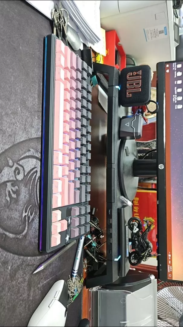 Bàn phím cơ AULA F87 Pro V2 - Pin 120000 - LED RGB- Layout TKL- Hotswap 5 Pin - Có app Macro
