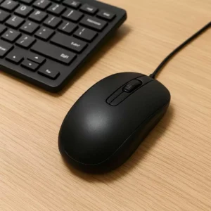 Chuột có dây Logitech B100 - Dây dài 1m8, thiết kế ôm tay, thuận cả 2 tay